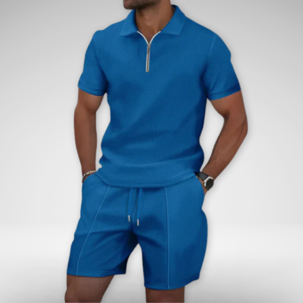 Men’s Two Piece Summer Set | Shorts and Shirt Casual