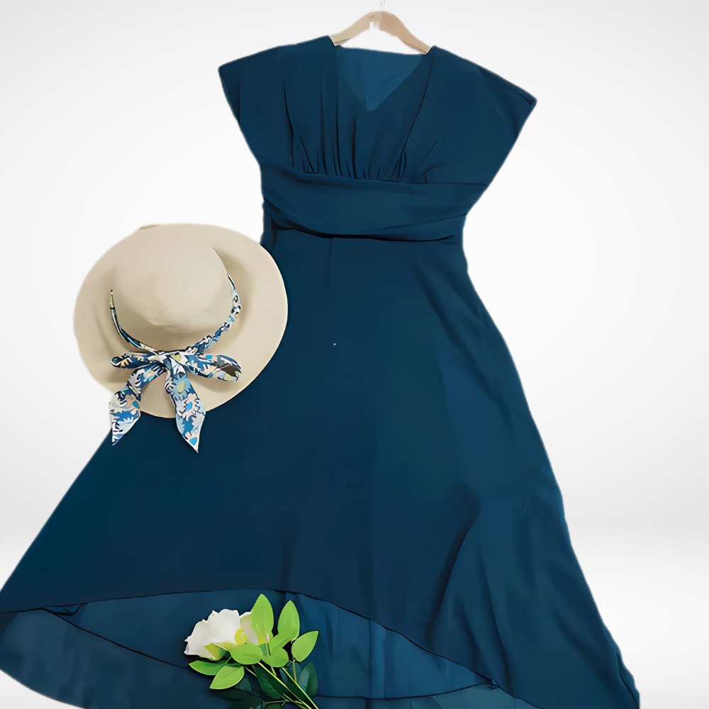 Women's Formal Summer High Low Dress | Midi