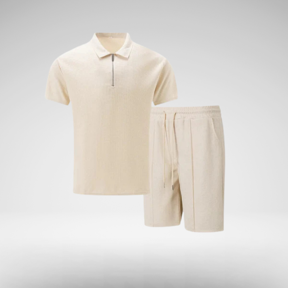 Men’s Two Piece Summer Set | Shorts and Shirt Casual
