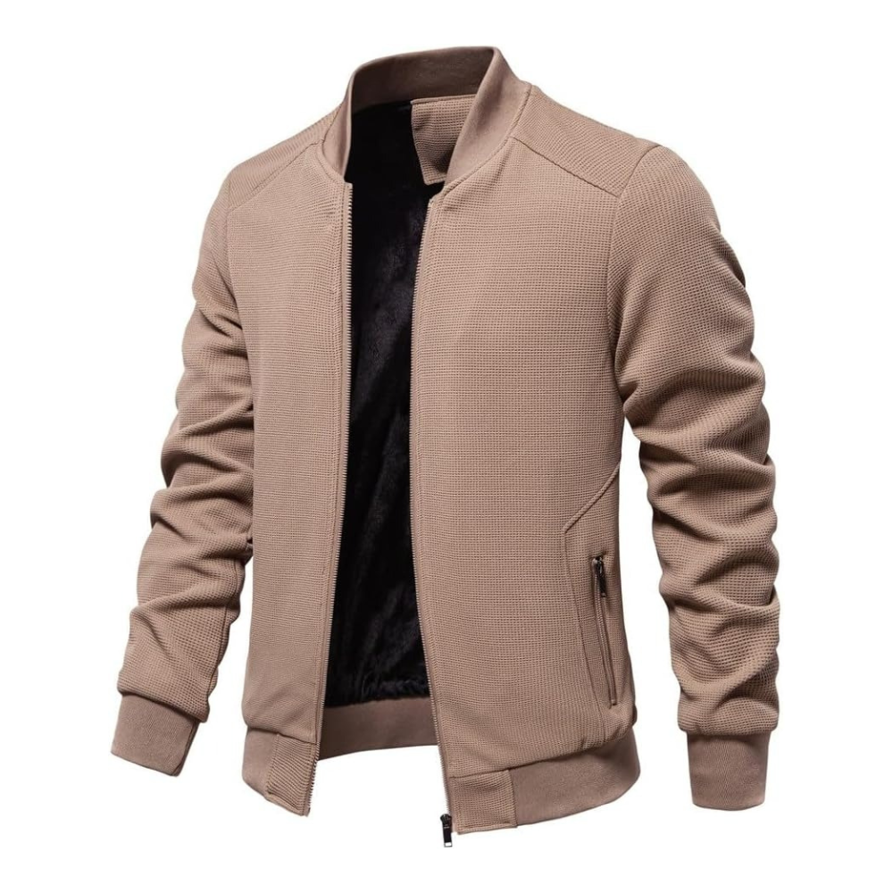 Men's bomber winter jacket | Quilted lightweight outerwear