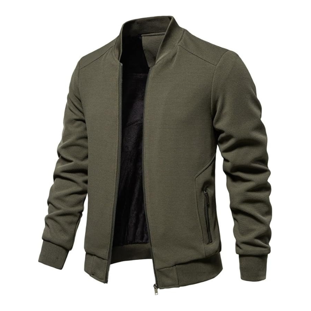 Men's bomber winter jacket | Quilted lightweight outerwear