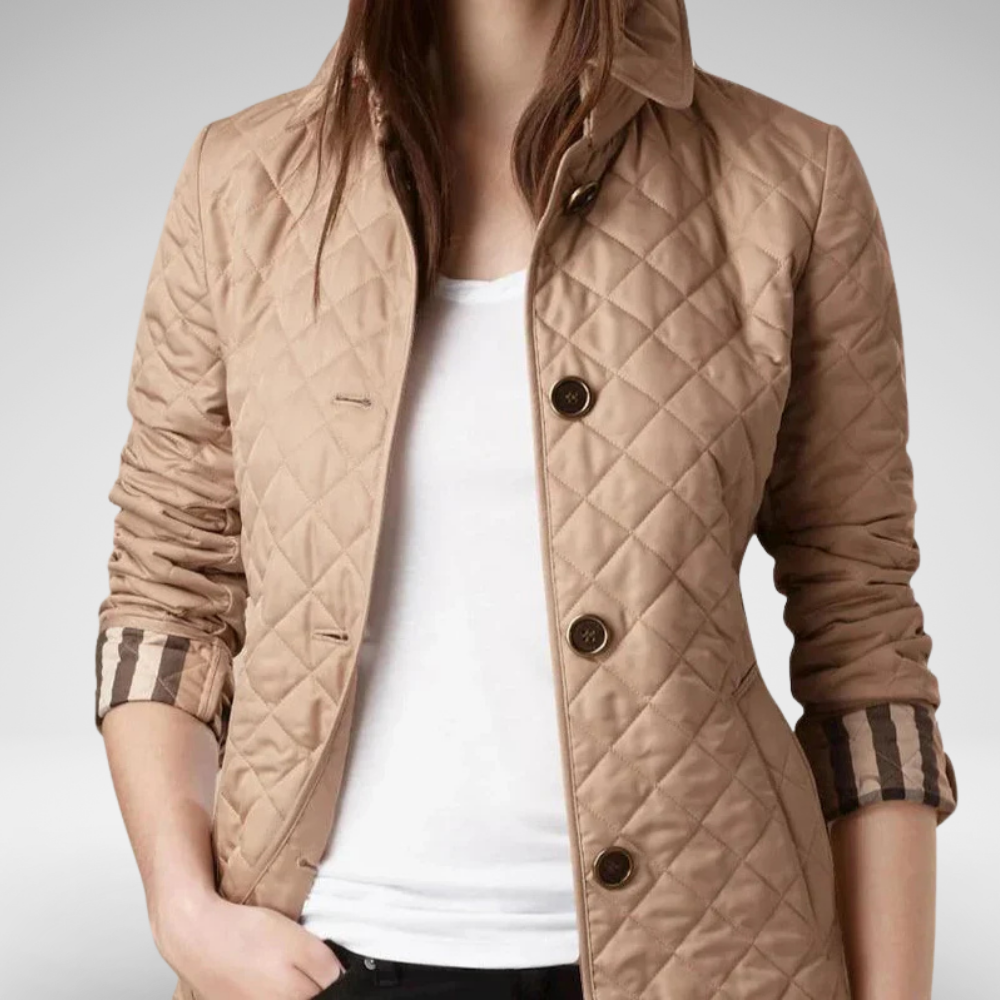 Women's Quilted Spring Jacket | Lightweight Windbreaker
