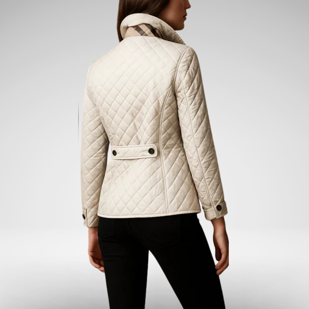 Women's Quilted Spring Jacket | Lightweight Windbreaker