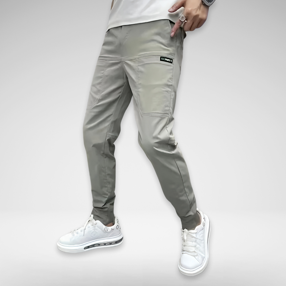 Men’s Cargo Jogger Pants | Casual Workwear Lightweight Fit