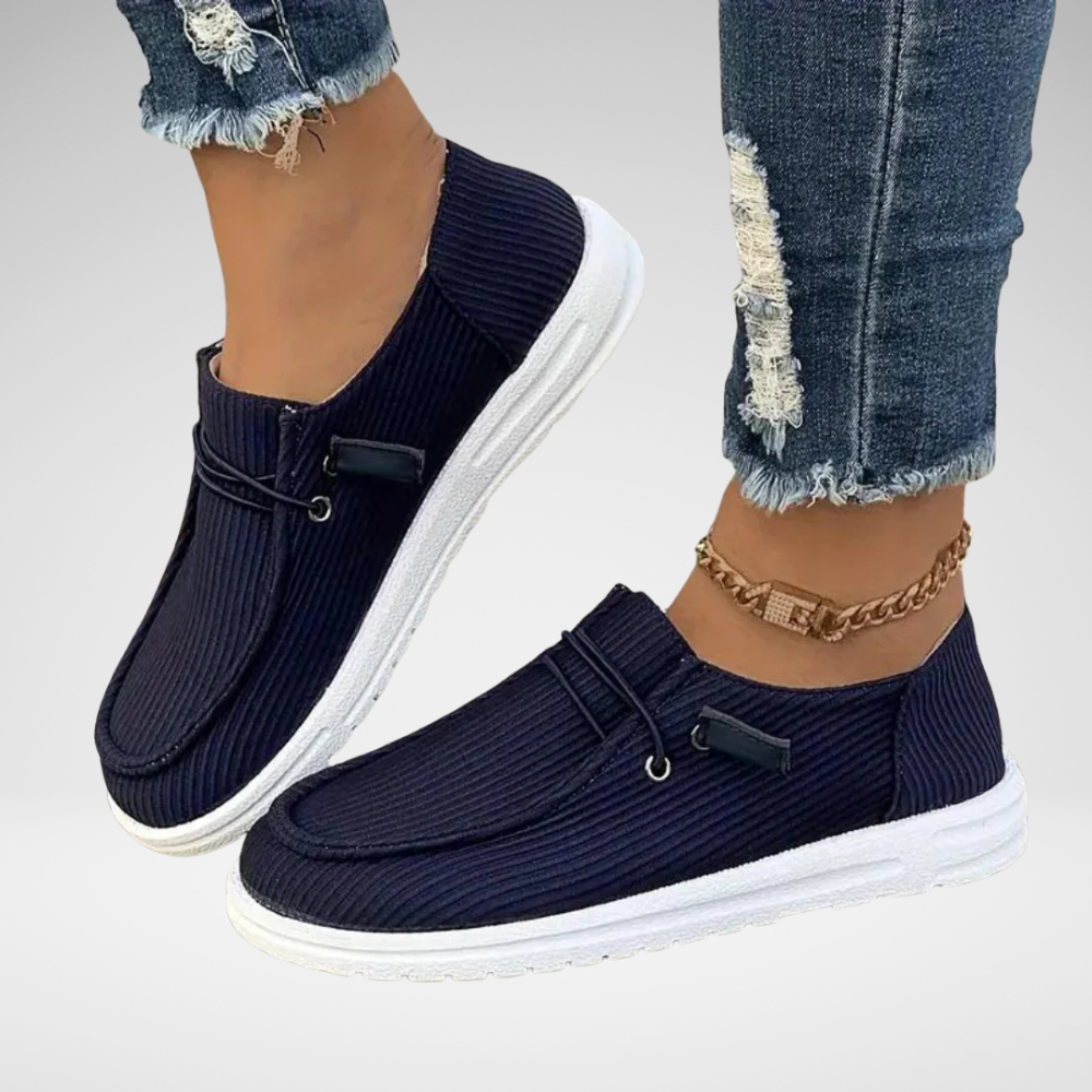 Women’s Lightweight Walking Sneakers | Slip-On Arch Support
