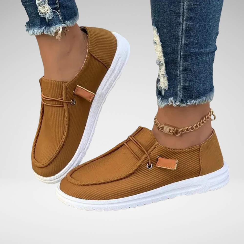 Women’s Lightweight Walking Sneakers | Slip-On Arch Support