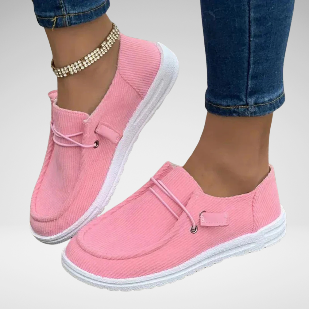 Women’s Lightweight Walking Sneakers | Slip-On Arch Support