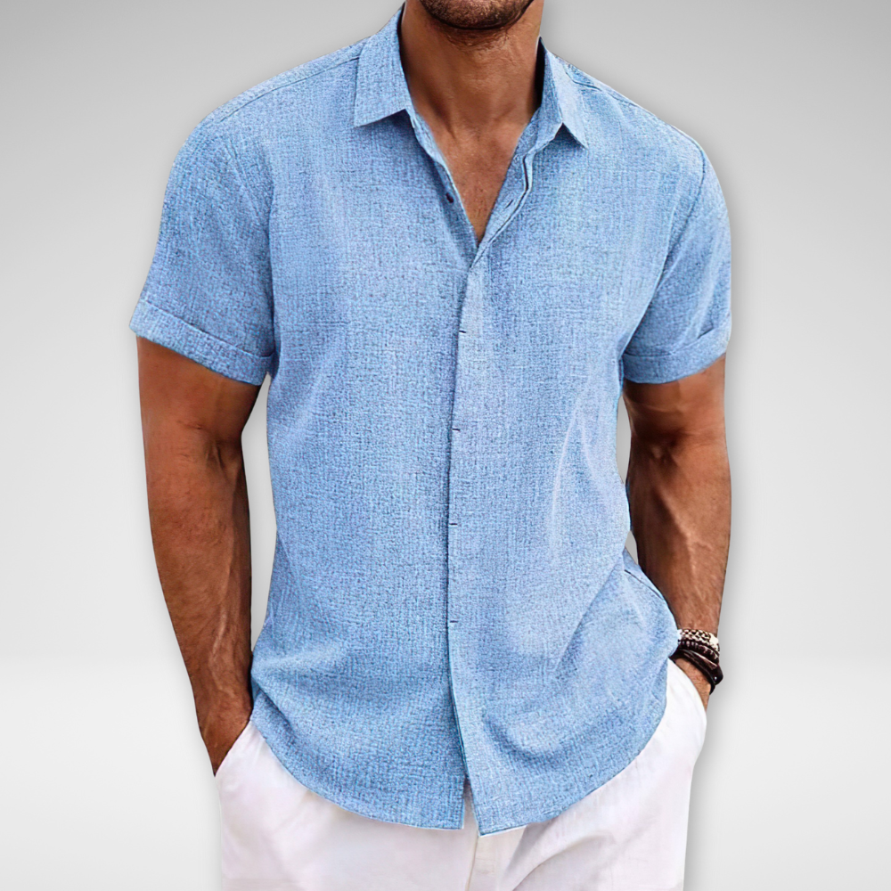 Men’s Casual Oversized Summer Shirt | Lightweight T Shirt