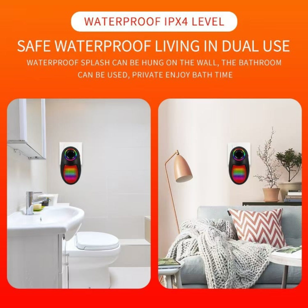 Best Portable Electric Heater Mini Ceramic Space Heater with Remote Control 4