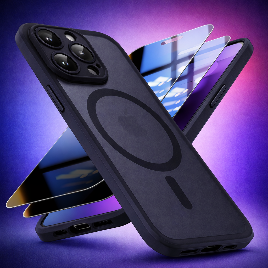 Phone Case Magnetic Slim Shockproof Protective Cover