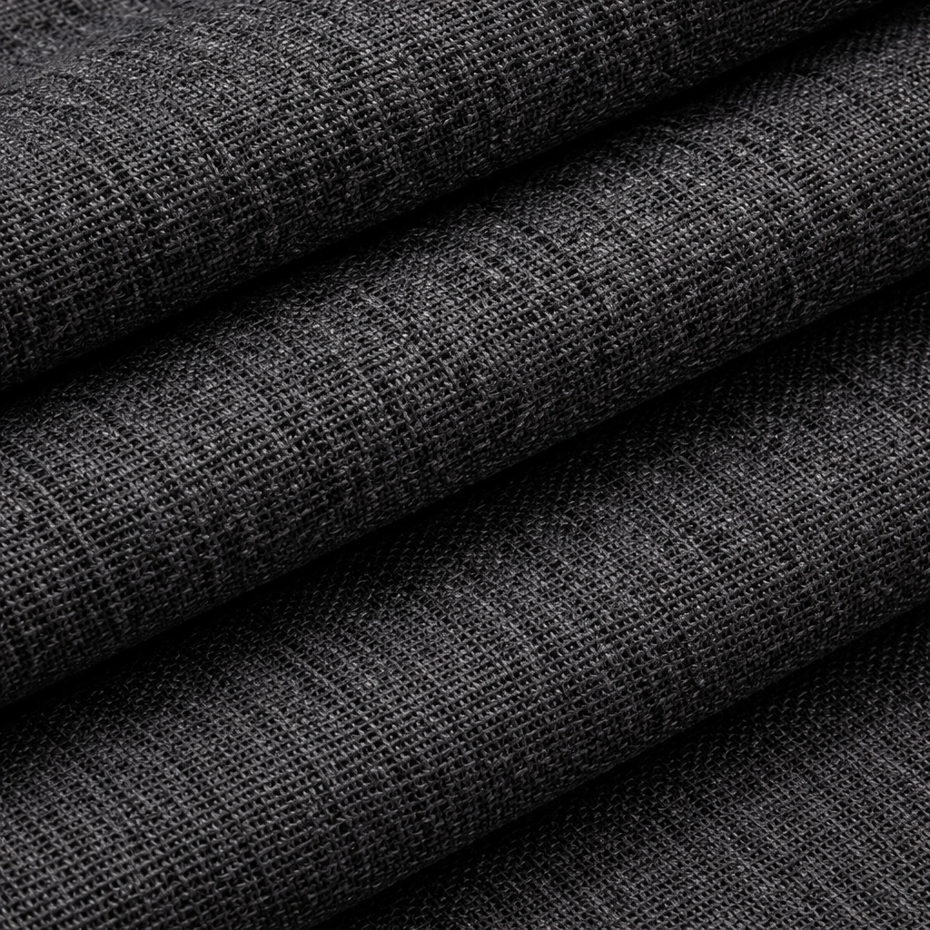 Blackout Curtains Thermal Insulated Faux Linen Window Drapes