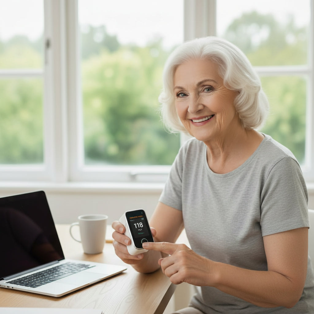 Blood Glucose Monitor Non Invasive Digital Health Tester