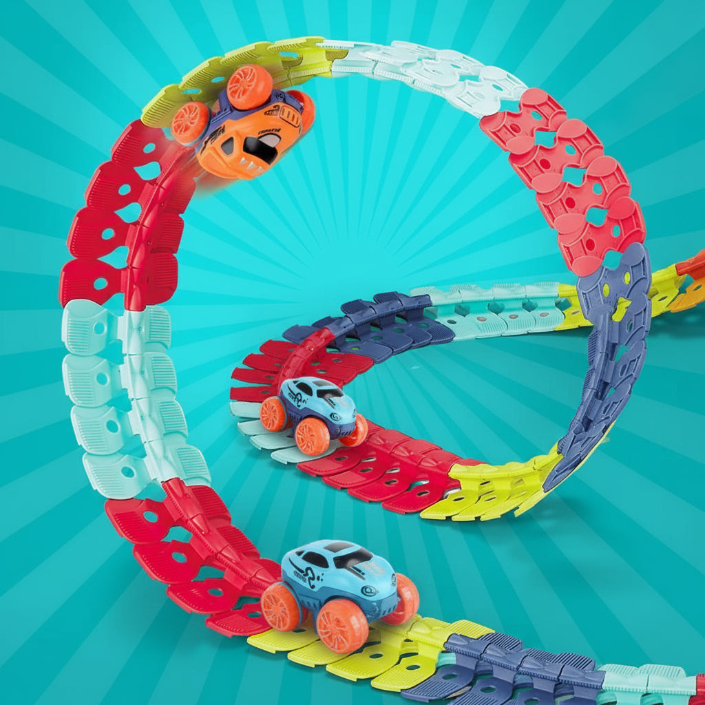 Car Track Toy Anti-Gravity Race Set for Kids 3+ STEM Learning 3
