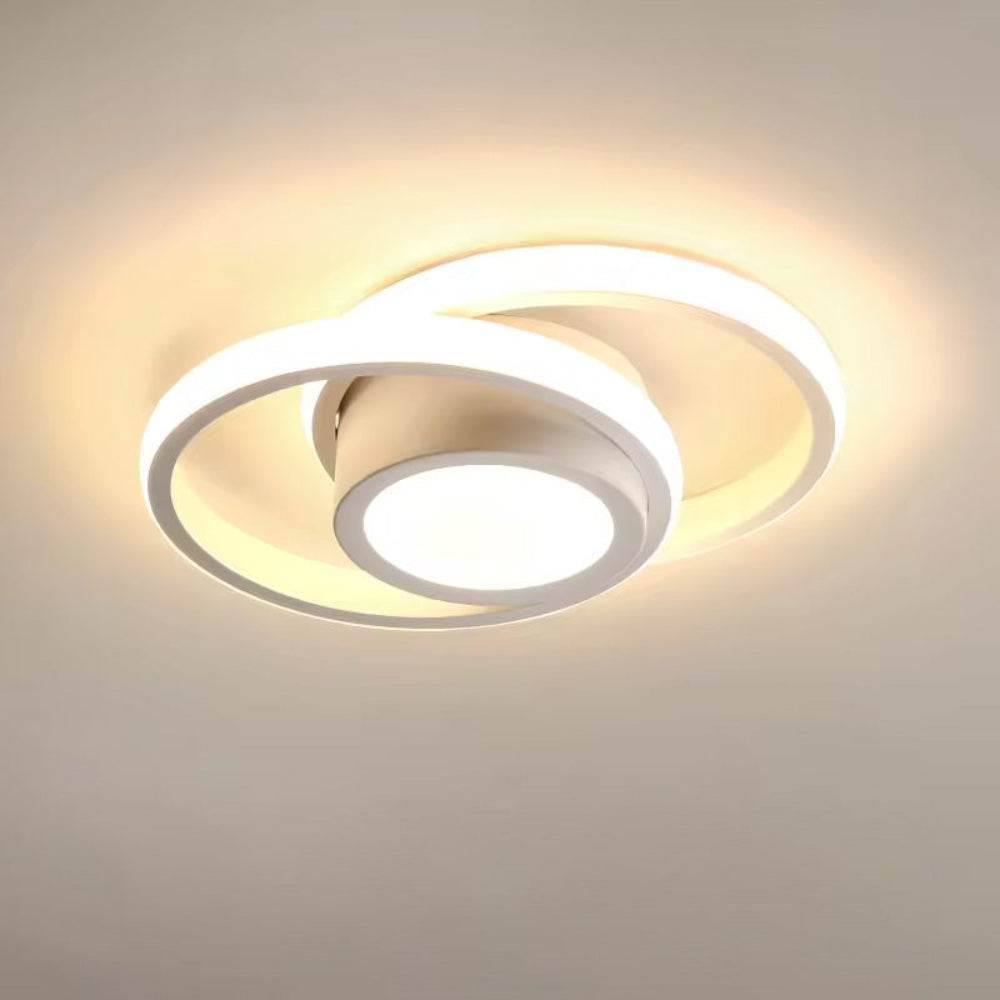Ceiling Light Fixture Modern LED Flush Mount Energy Efficient Design 3