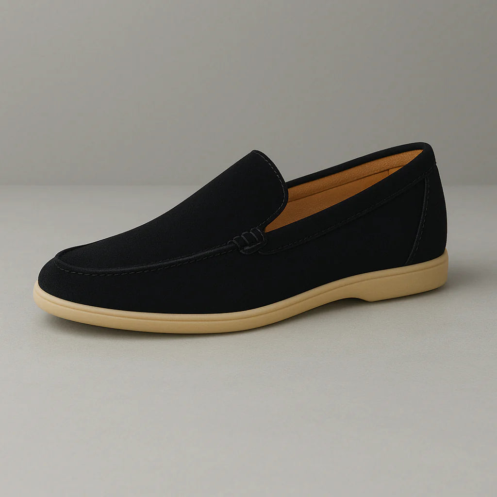 Men's Barefoot Suede Loafers | Lightweight Slip-On Shoes