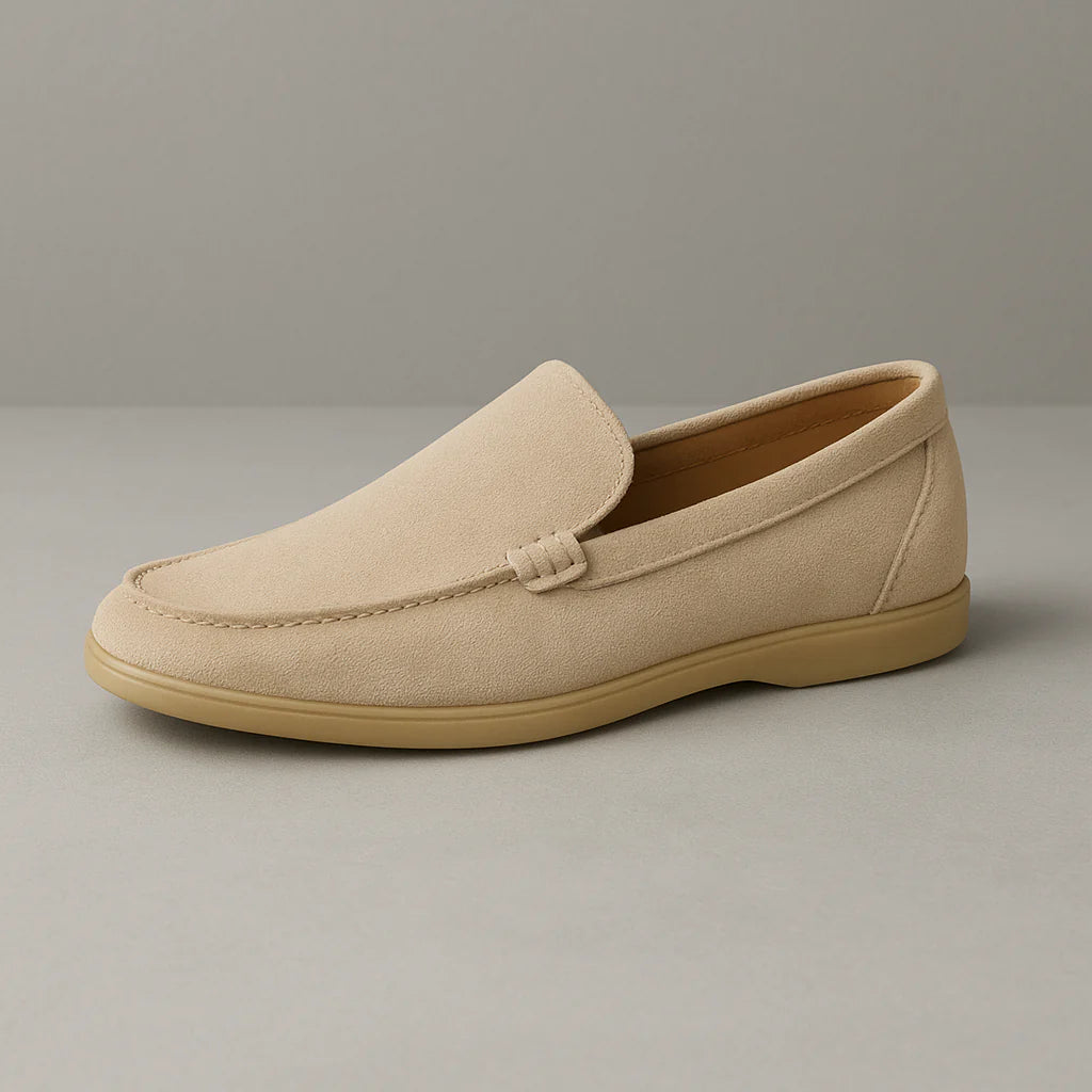 Men's Barefoot Suede Loafers | Lightweight Slip-On Shoes