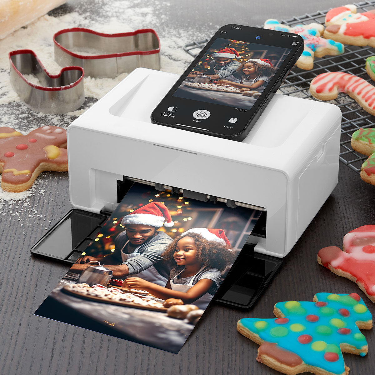Compact Wireless Photo Printer for 4x6 Color Photos 1
