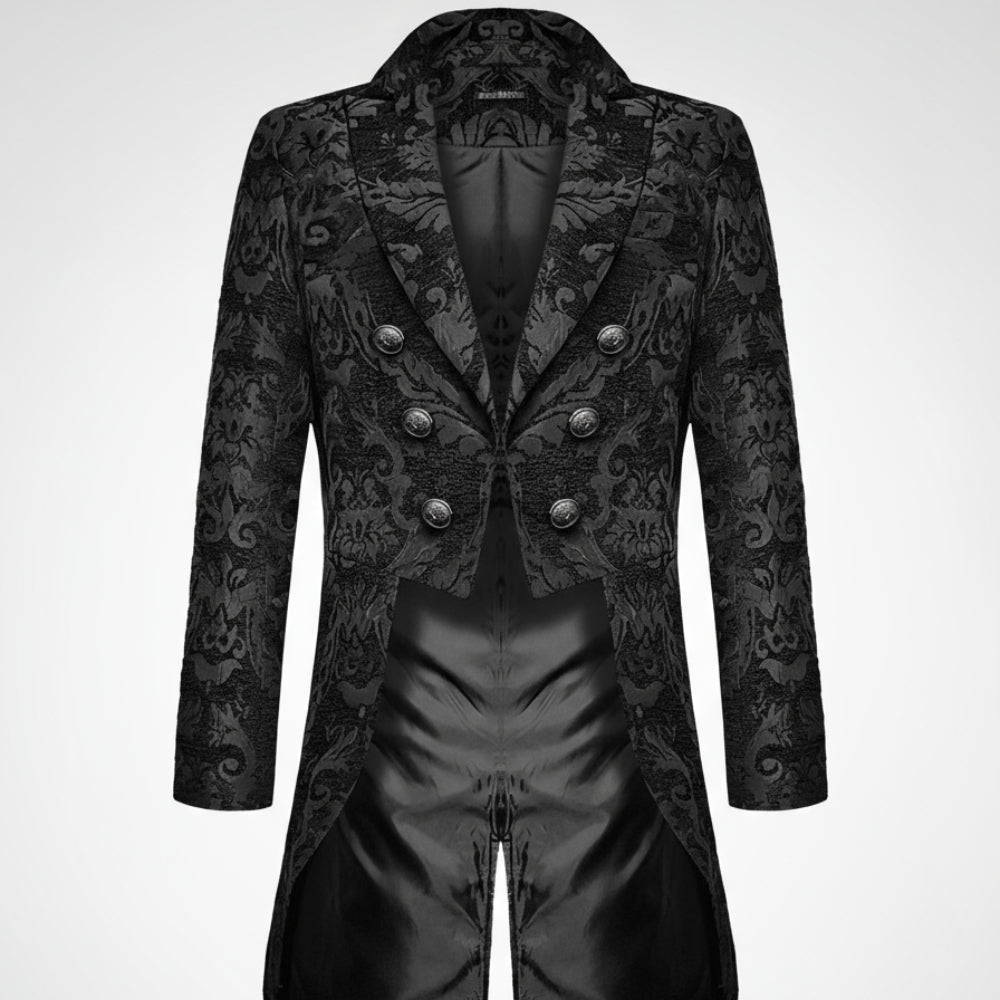 Men's Long Coat Jacket - Lightweight Overcoat Tailored Fit