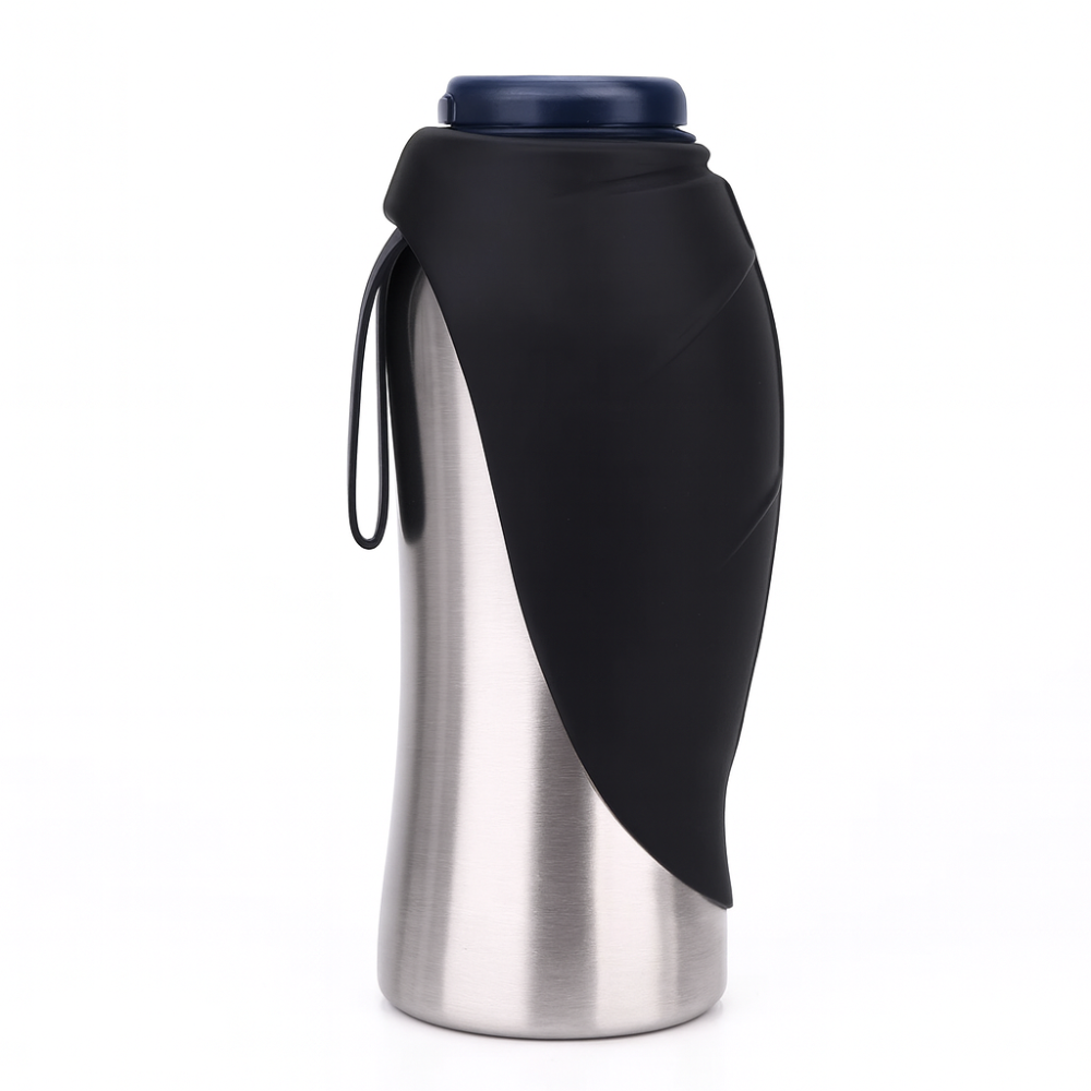 Stainless Steel Dog Water Bottle Portable Travel Drinking Cup