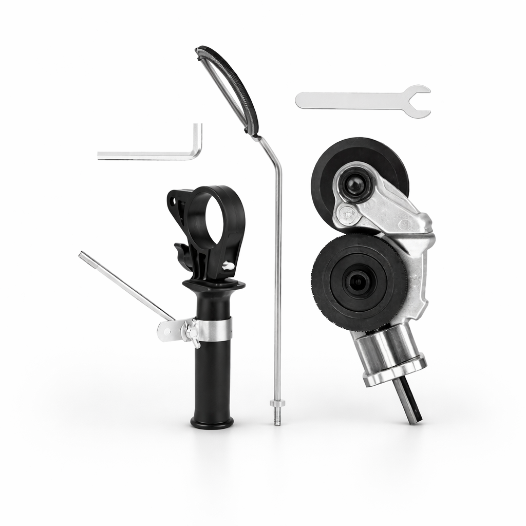 Drill Attachment Metal Cutter Double Head Sheet Metal Nibbler