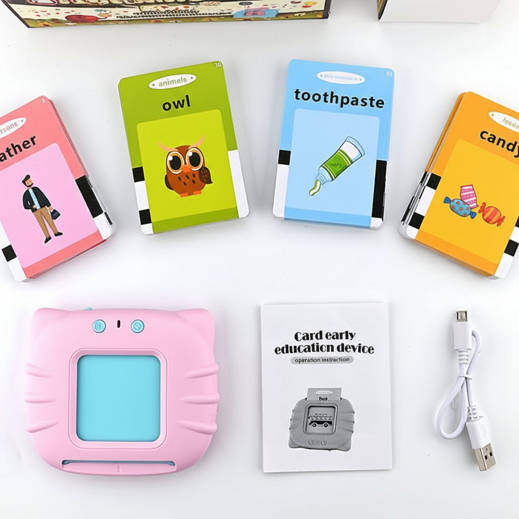 Educational Audio Cognitive Cards Learning Tool for Kids 2