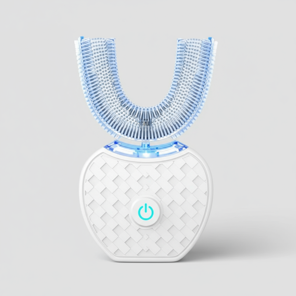 Electric Toothbrush 360° Ultrasonic Cleaning U-Shaped Design 1