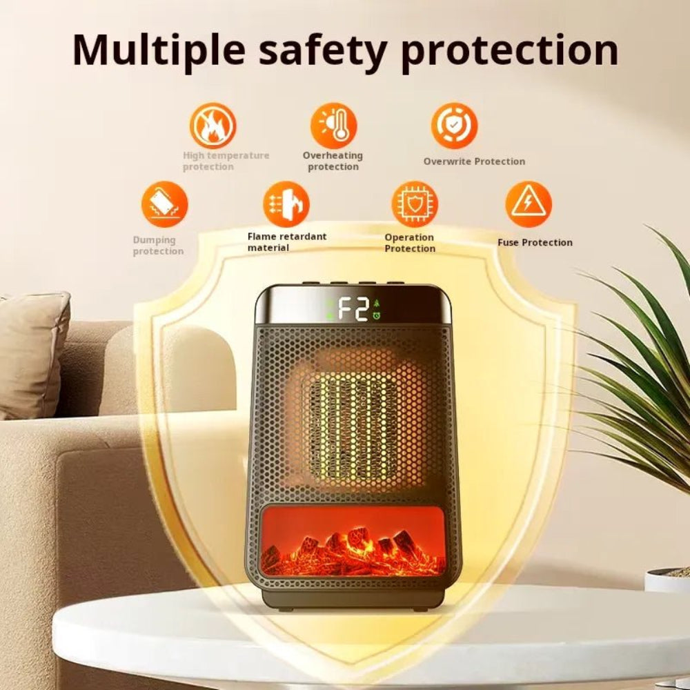 Energy Efficient Electric Space Heater Fast Heating for Large Areas 4