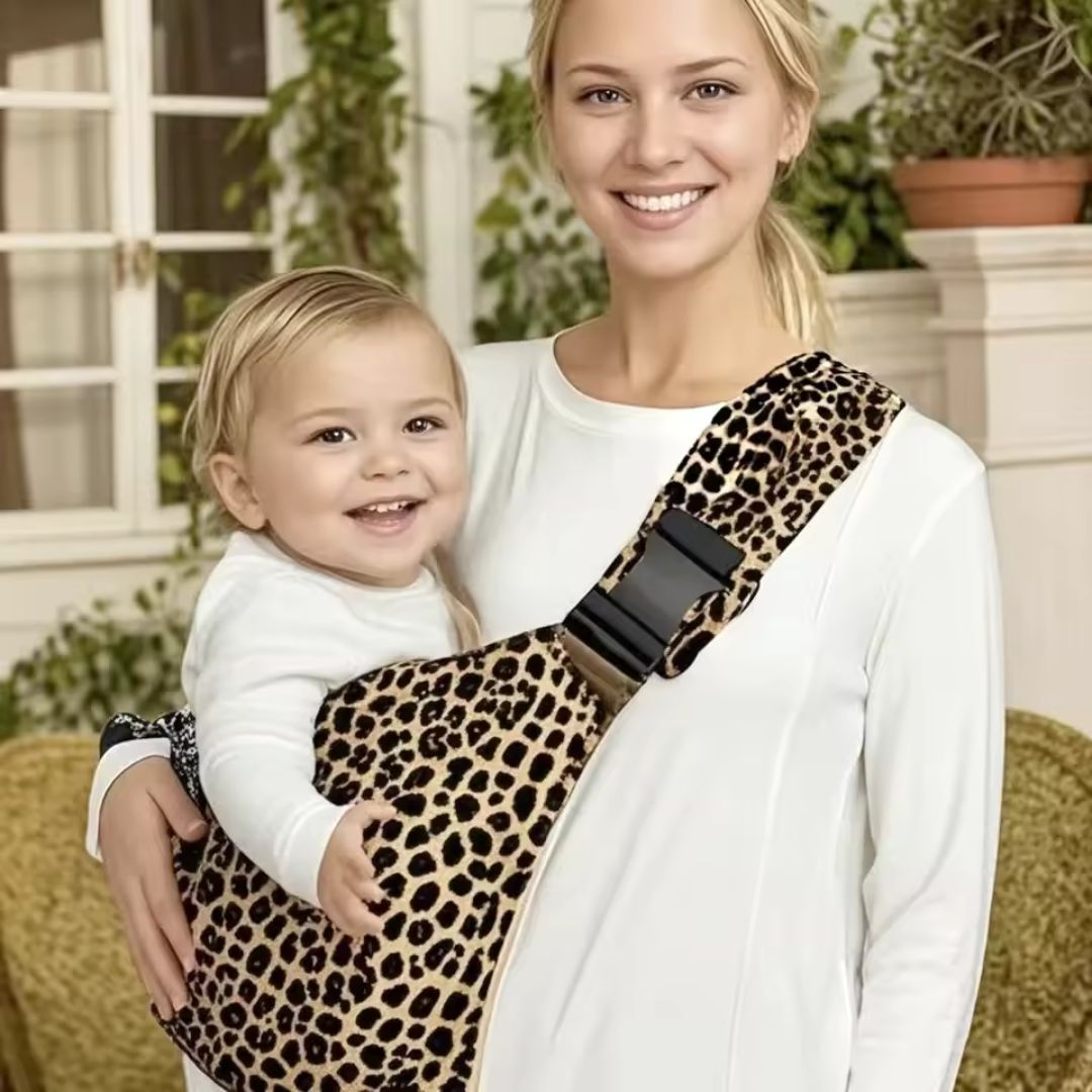 Ergonomic Baby Carrier Strap Adjustable Breathable Cotton Design 0