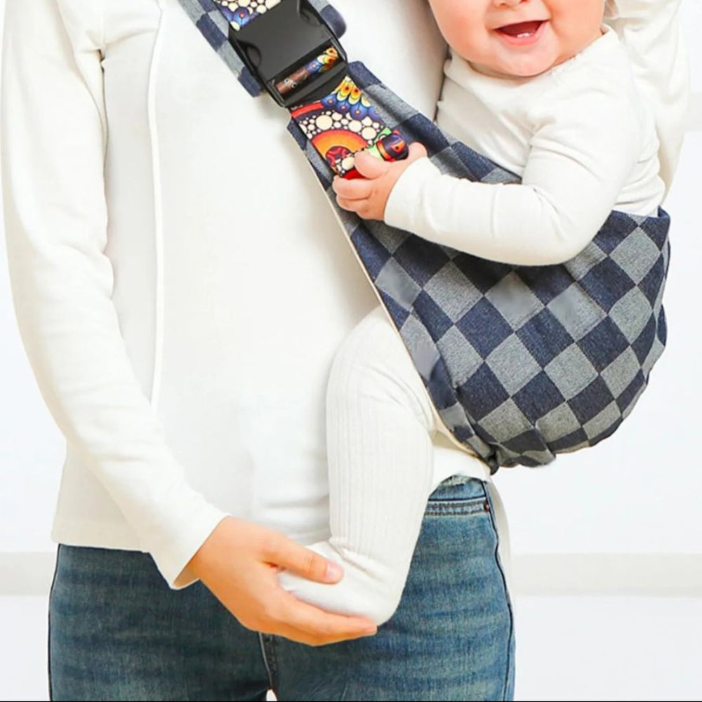 Ergonomic Baby Carrier Strap Adjustable Breathable Cotton Design 1
