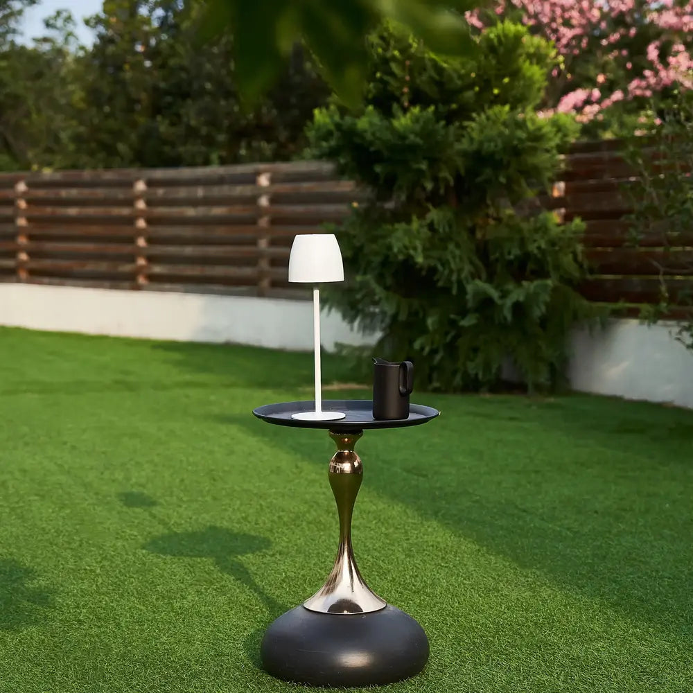 Modern Metal Cordless LED Table Lamp Waterproof