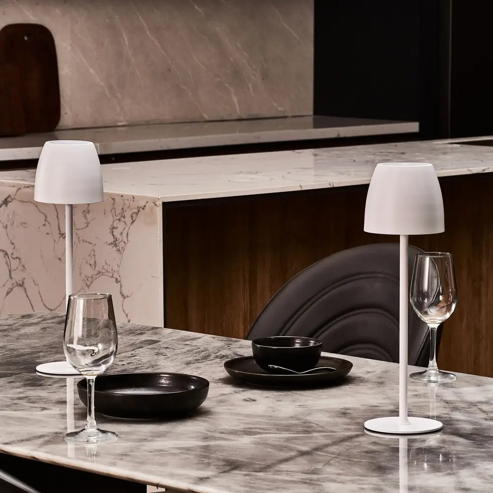 Modern Metal Cordless LED Table Lamp Waterproof