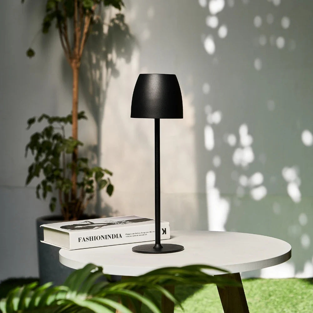 Modern Metal Cordless LED Table Lamp Waterproof
