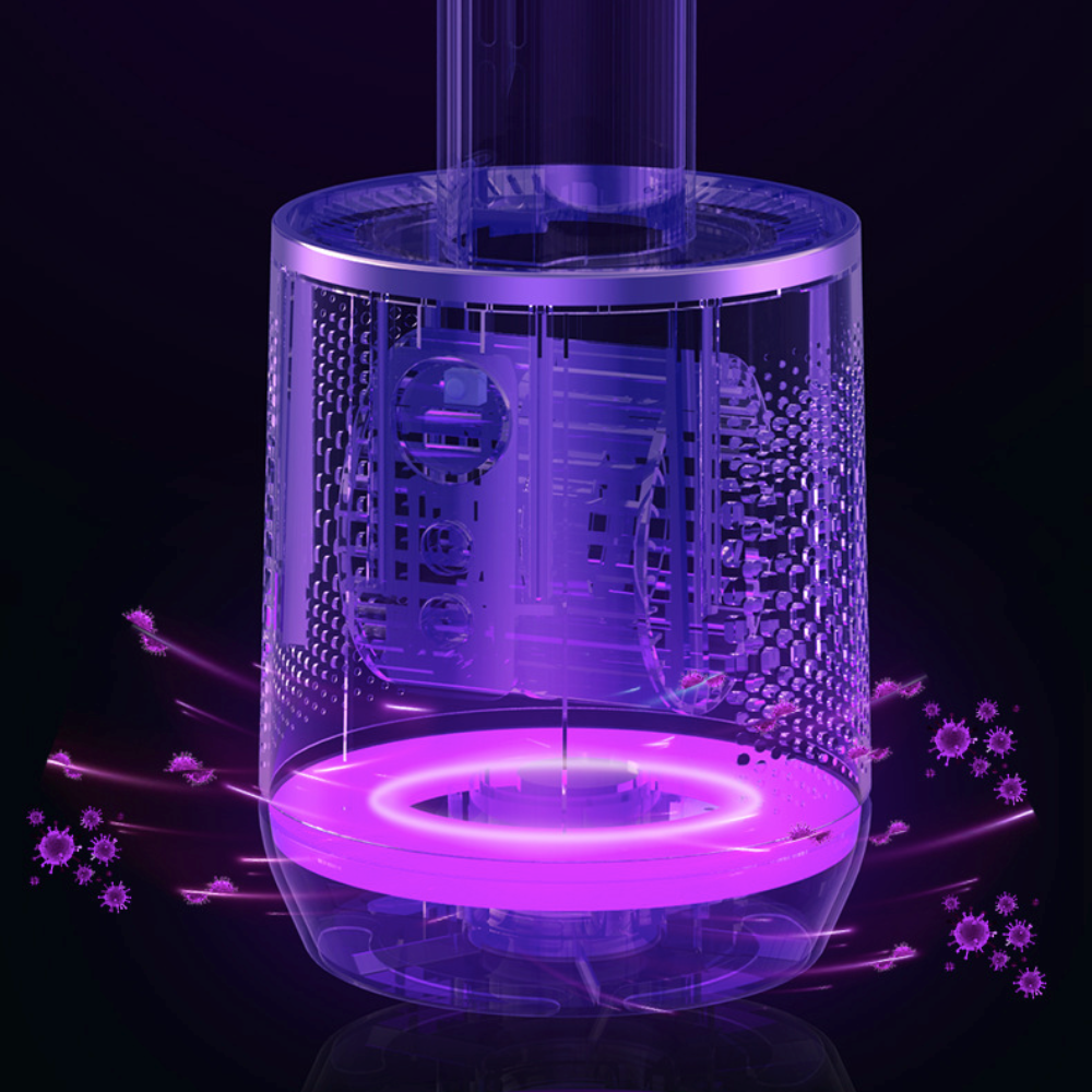 Evaporative Air Cooler Bladeless Fan Purifier 3-in-1 Quiet Design 1