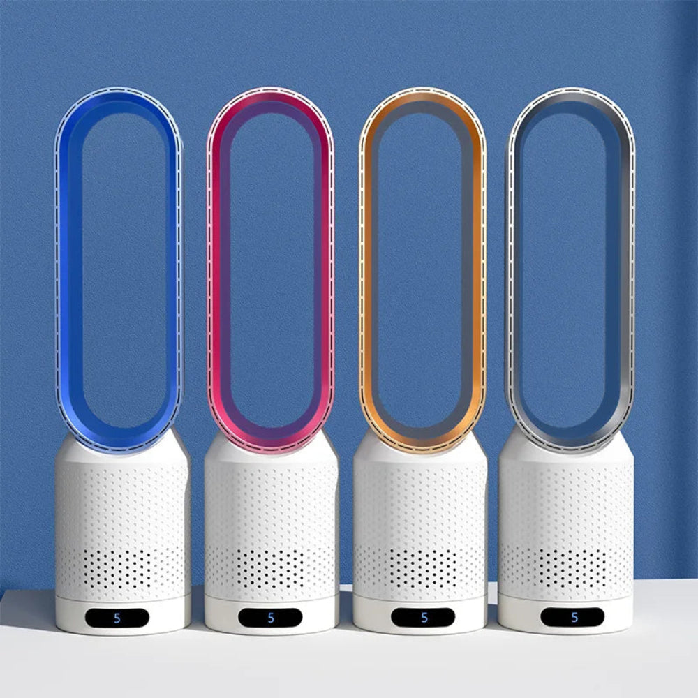 Evaporative Air Cooler Bladeless Fan Purifier 3-in-1 Quiet Design 8