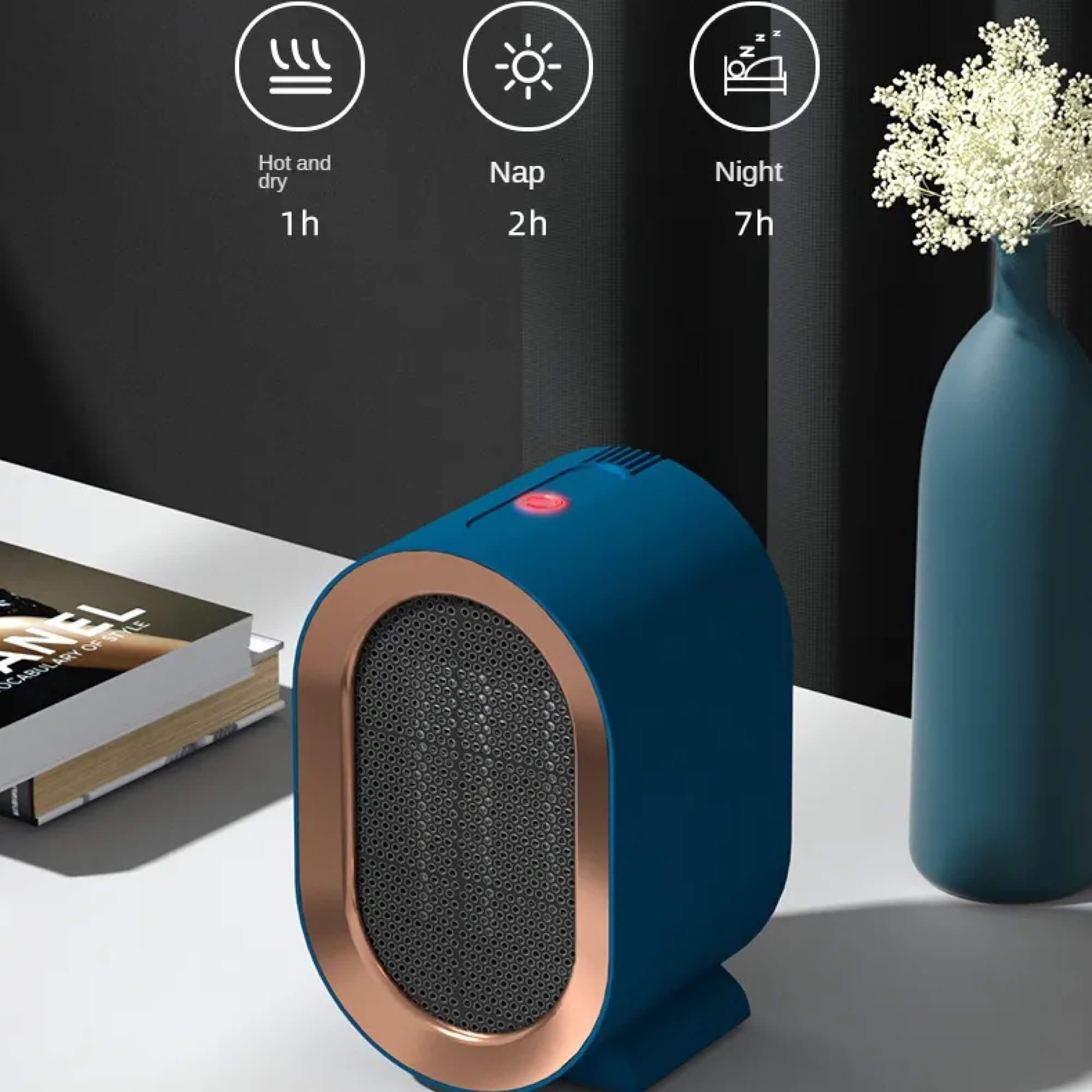 Electric Space Heater Fast Heating Energy Efficient Design