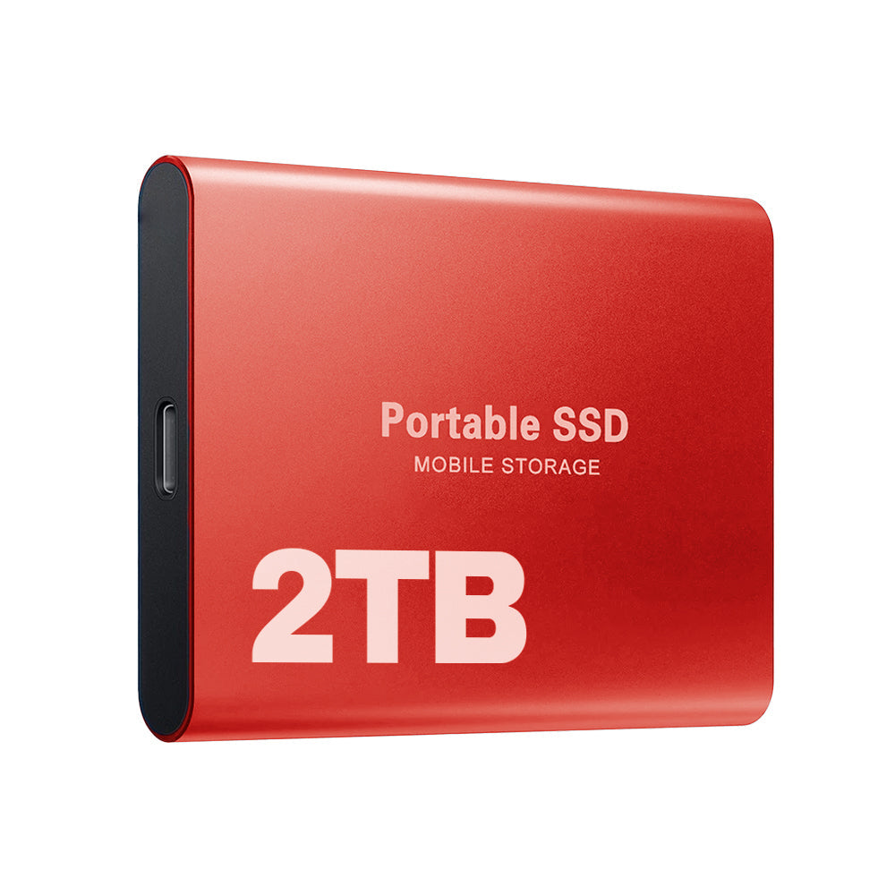 External SSD 2TB Portable USB-C Drive for Fast Laptop and PC Storage