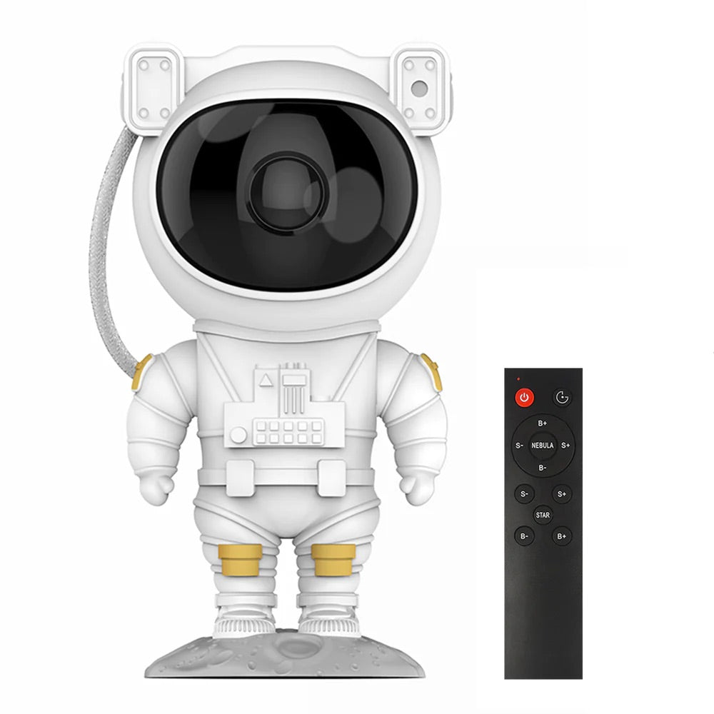 Galaxy Star Projector Astronaut Night Light LED Lamp