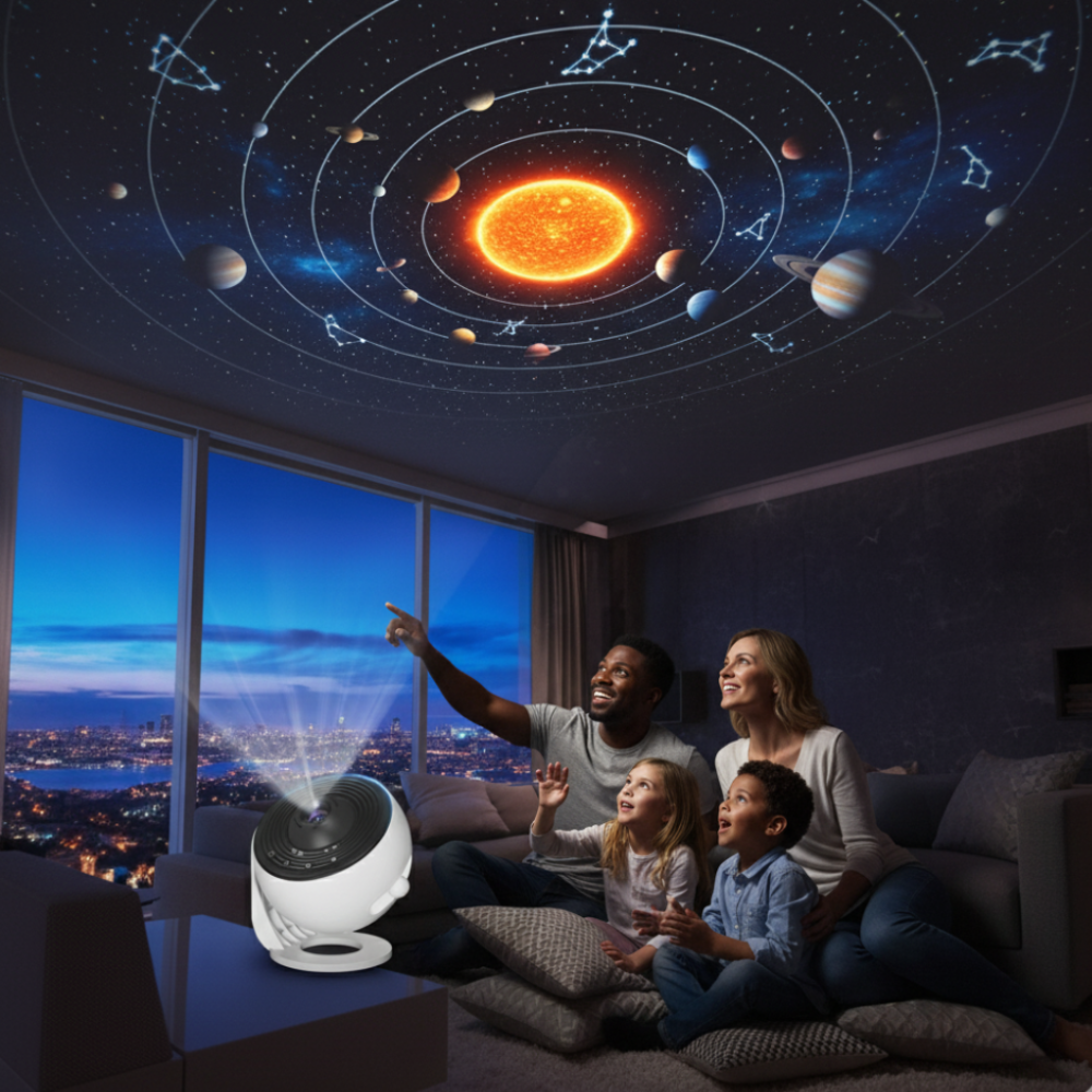 Galaxy Star Projector LED Planetarium Light Home Decor