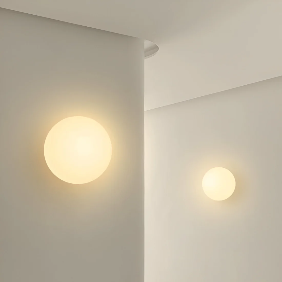 Wall Light Modern Glass LED Indoor Lamp Bedroom Living Room