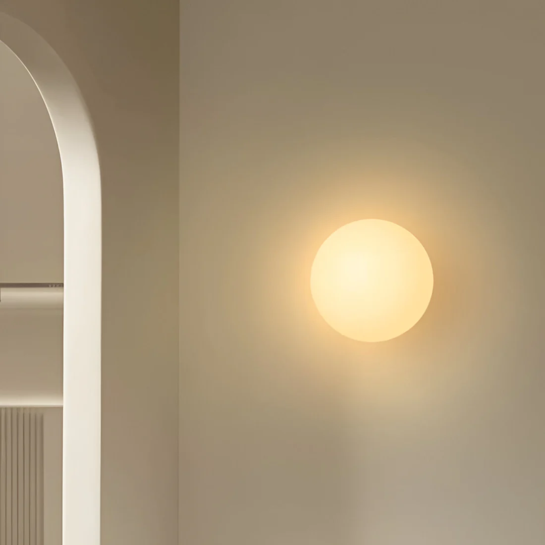 Wall Light Modern Glass LED Indoor Lamp Bedroom Living Room