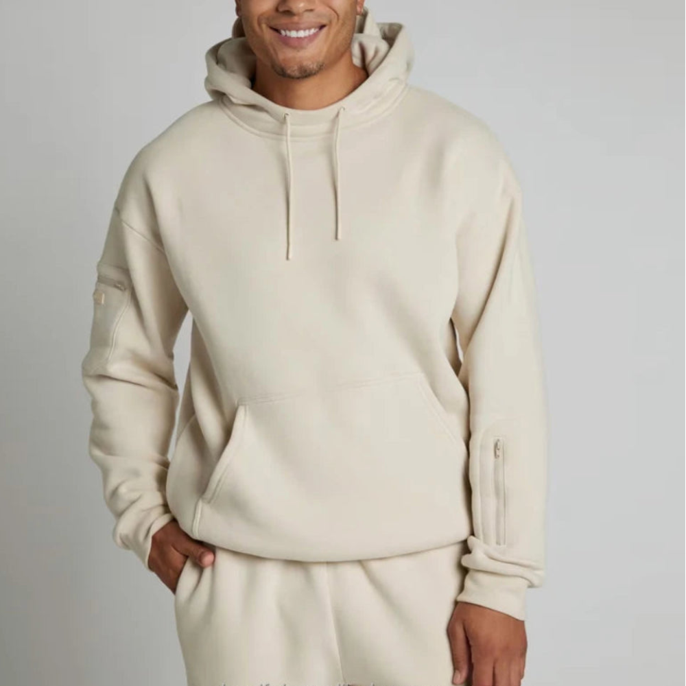 Unisex Two-Piece Sweatsuit Set Comfortable Pants and Top