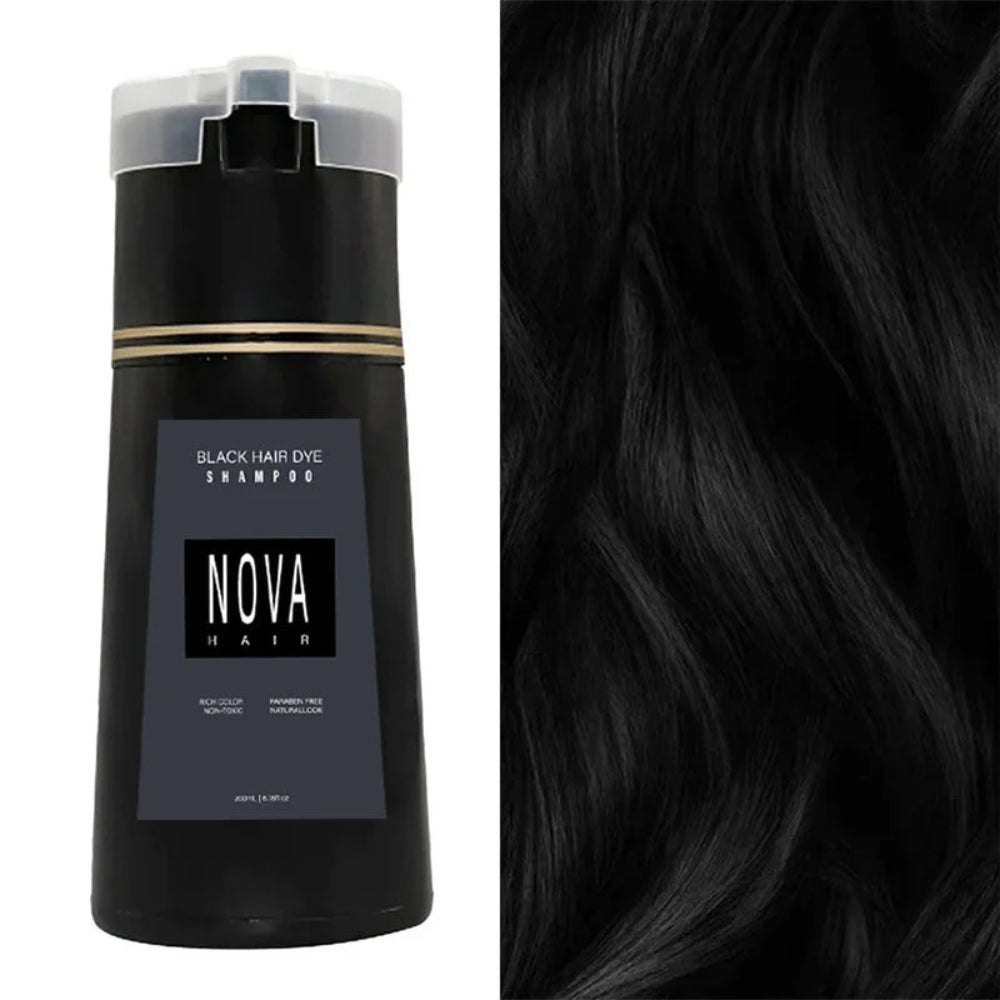 Hair Colouring Shampoo for Grey Coverage and No-Damage Colour