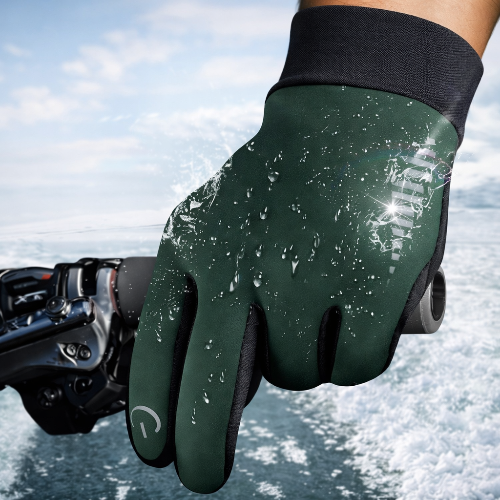 Heated Gloves Touchscreen Non Slip Warm Fleece Lined Winter