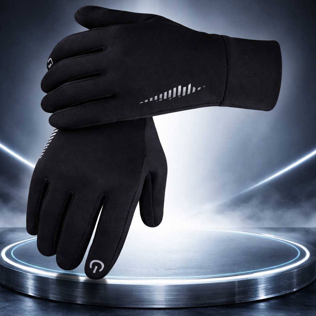 Heated Gloves Touchscreen Non Slip Warm Fleece Lined Winter