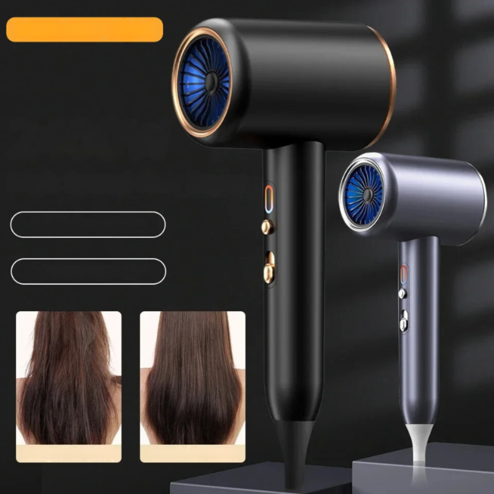 High-Power Blow Dryer Brush for Fast Drying and Salon-Quality Styling 1
