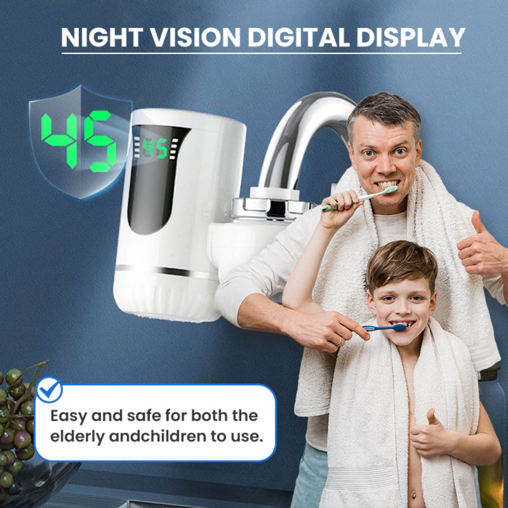 Instant Hot Water Faucet Tankless Electric Dispenser Tap for Kitchen 3