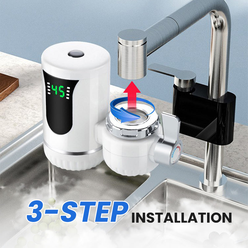 Instant Hot Water Faucet Tankless Electric Dispenser Tap for Kitchen 4