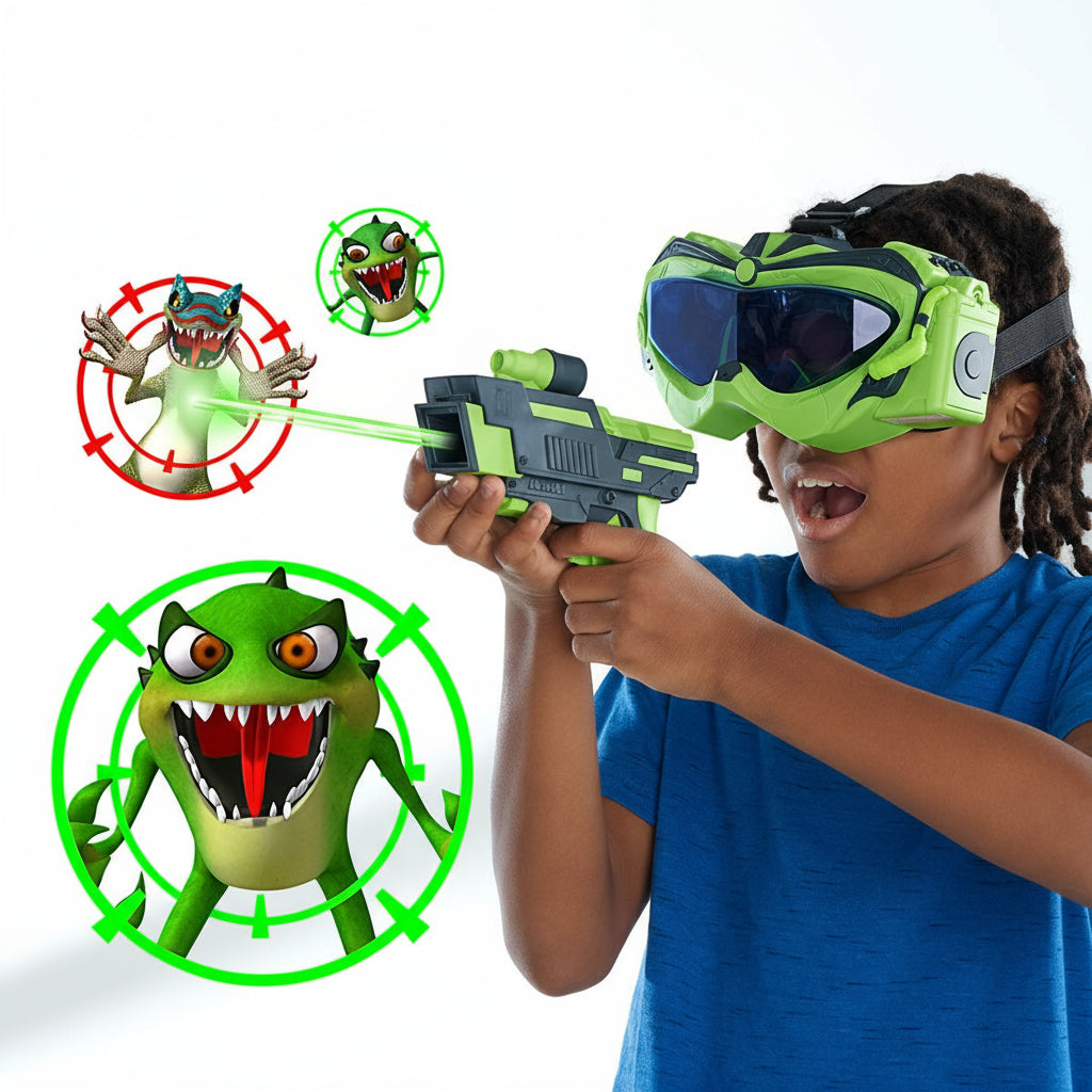 Interactive Monster Blaster Headset Game for Kids 0