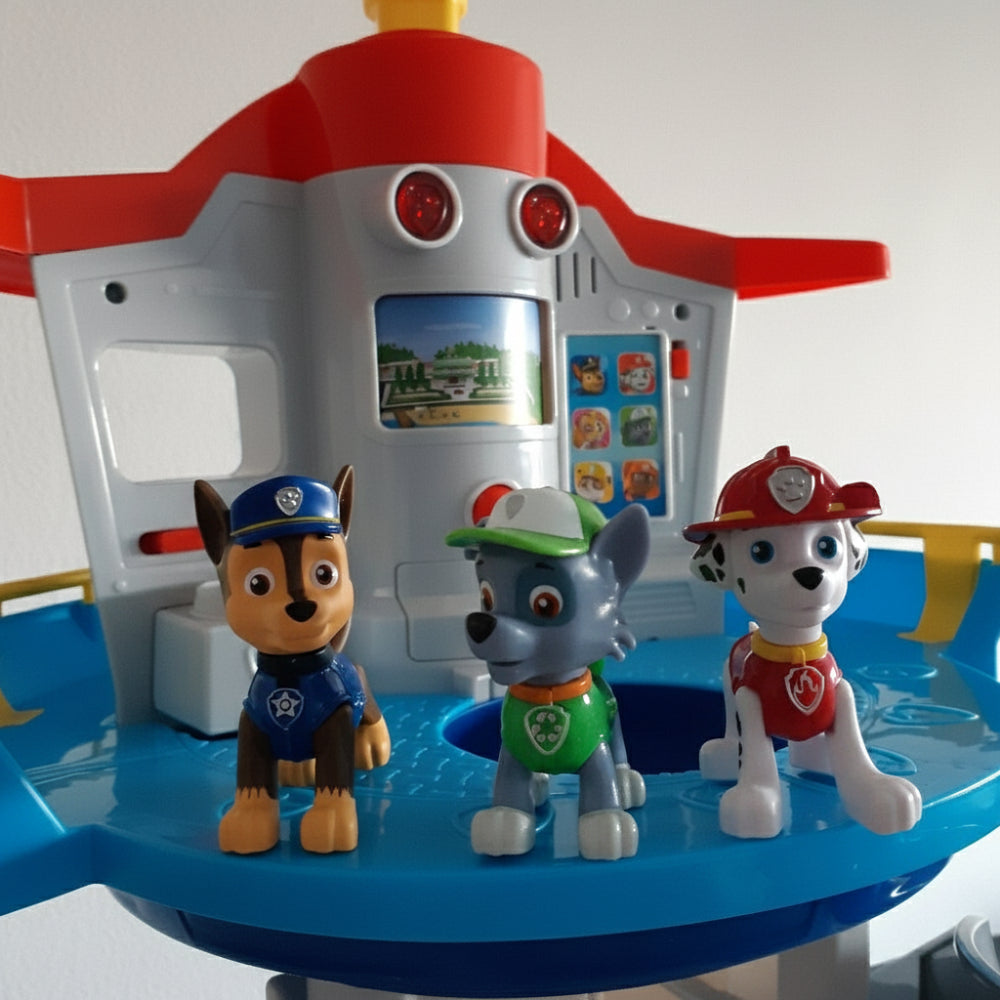 Kids Playset Slide Tower Toy Cars