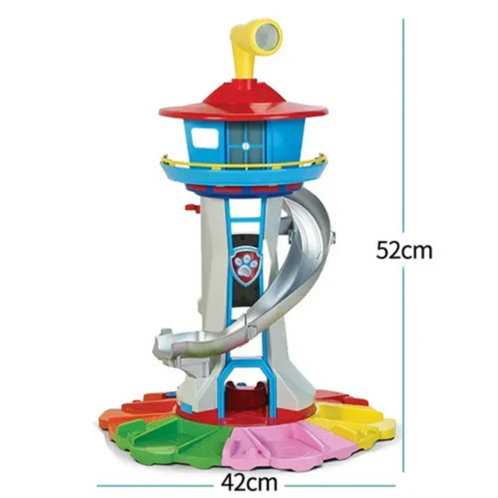 Kids Playset Slide Tower Toy Cars